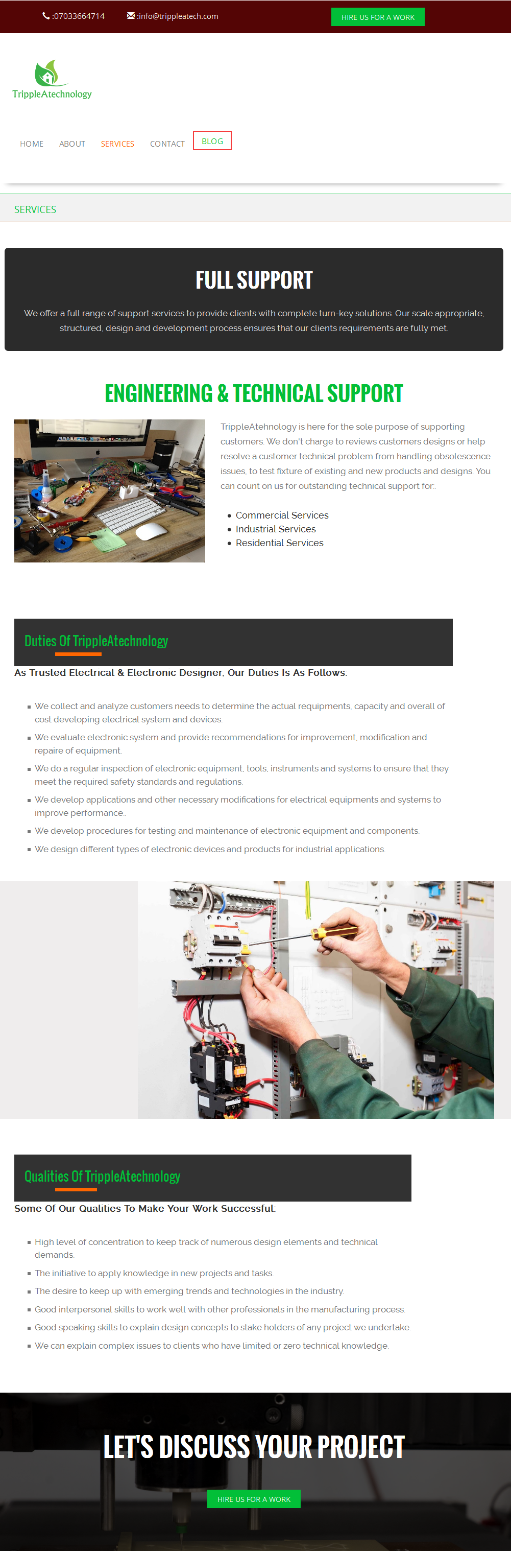 trippleAtechnology- quality and duties of electrical and electronics engineer